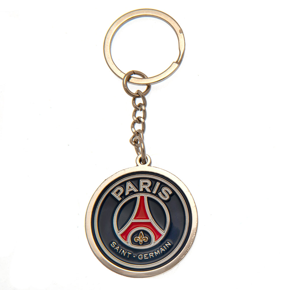 Paris Saint Germain FC Metal Keyring: 2 - Keyrings By Paris Saint Germain