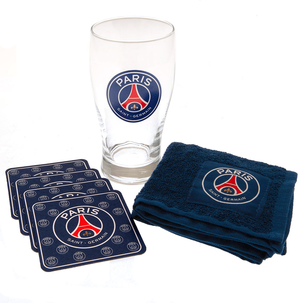 Paris Saint Germain FC Mini Bar Set - Barware at Gift Moments