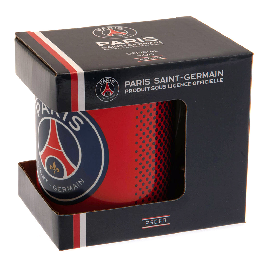 Paris Saint Germain FC Fade Design Coffee Mug - Mugs at Gift Moments