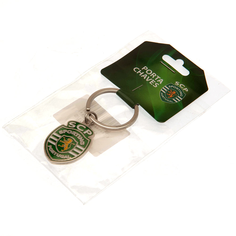 Sporting CP Crest Keyring - Keyrings at Gift Moments