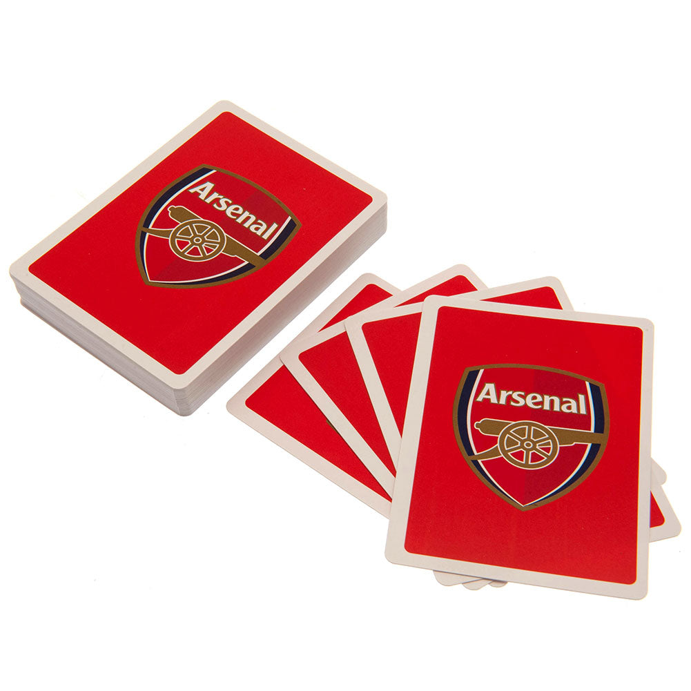 Arsenal FC Playing Cards - Puzzles & Games at Gift Moments