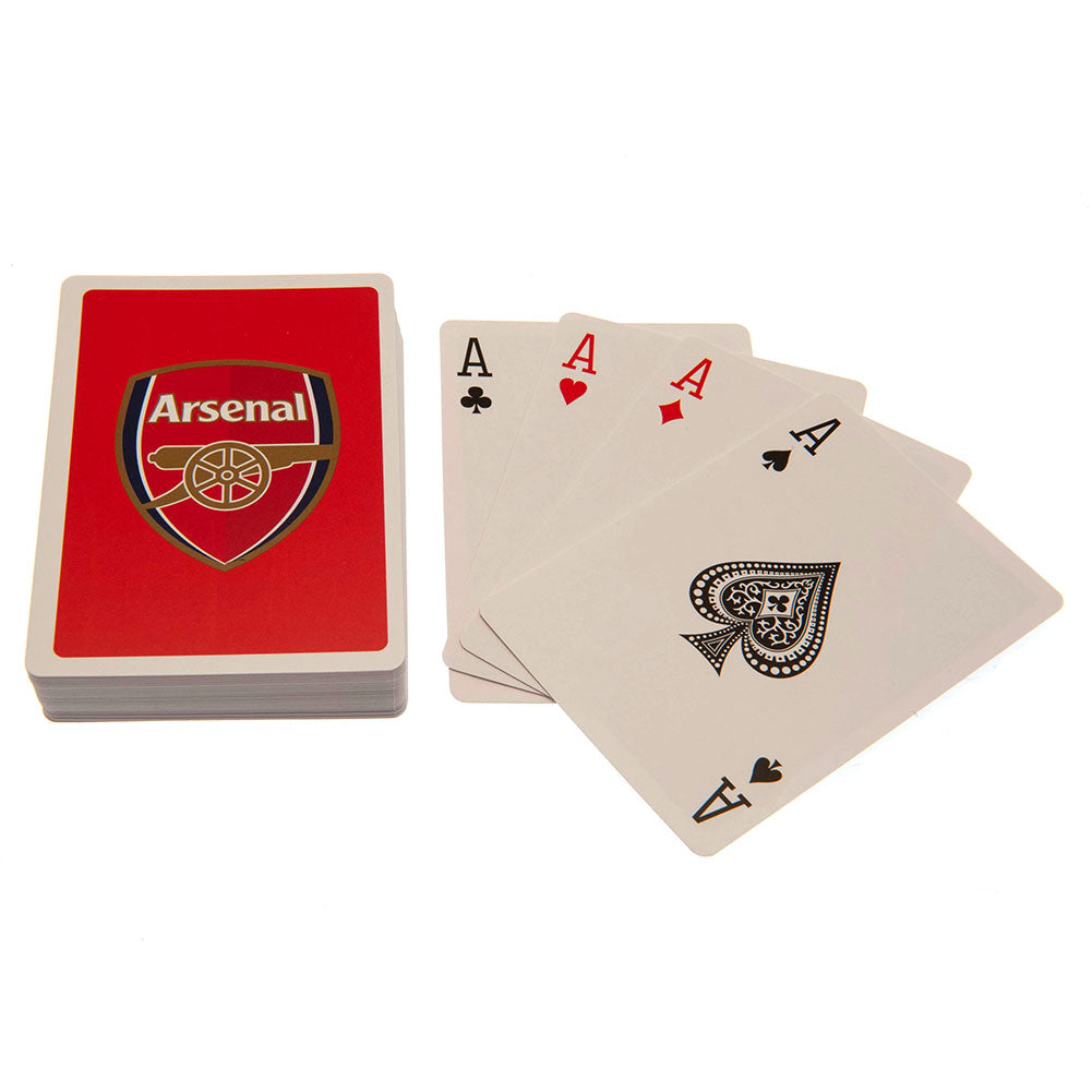 Arsenal FC Playing Cards - Puzzles & Games at Gift Moments