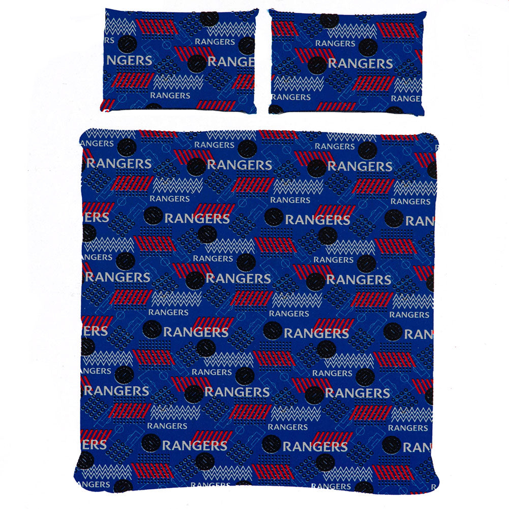 Rangers FC Reversible Double Duvet Set - Bedroom at Gift Moments