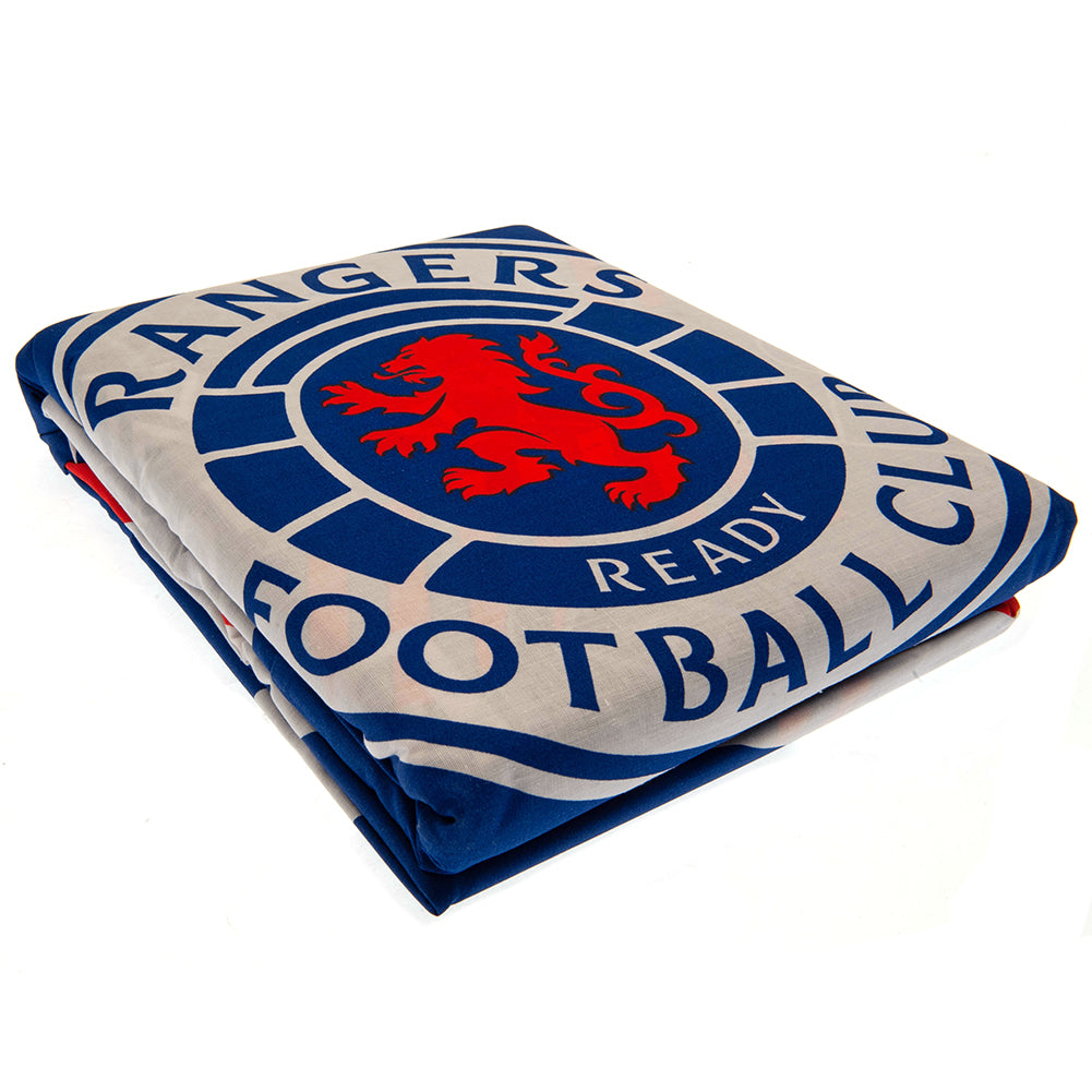 Rangers FC Reversible Double Duvet Set - Bedroom at Gift Moments