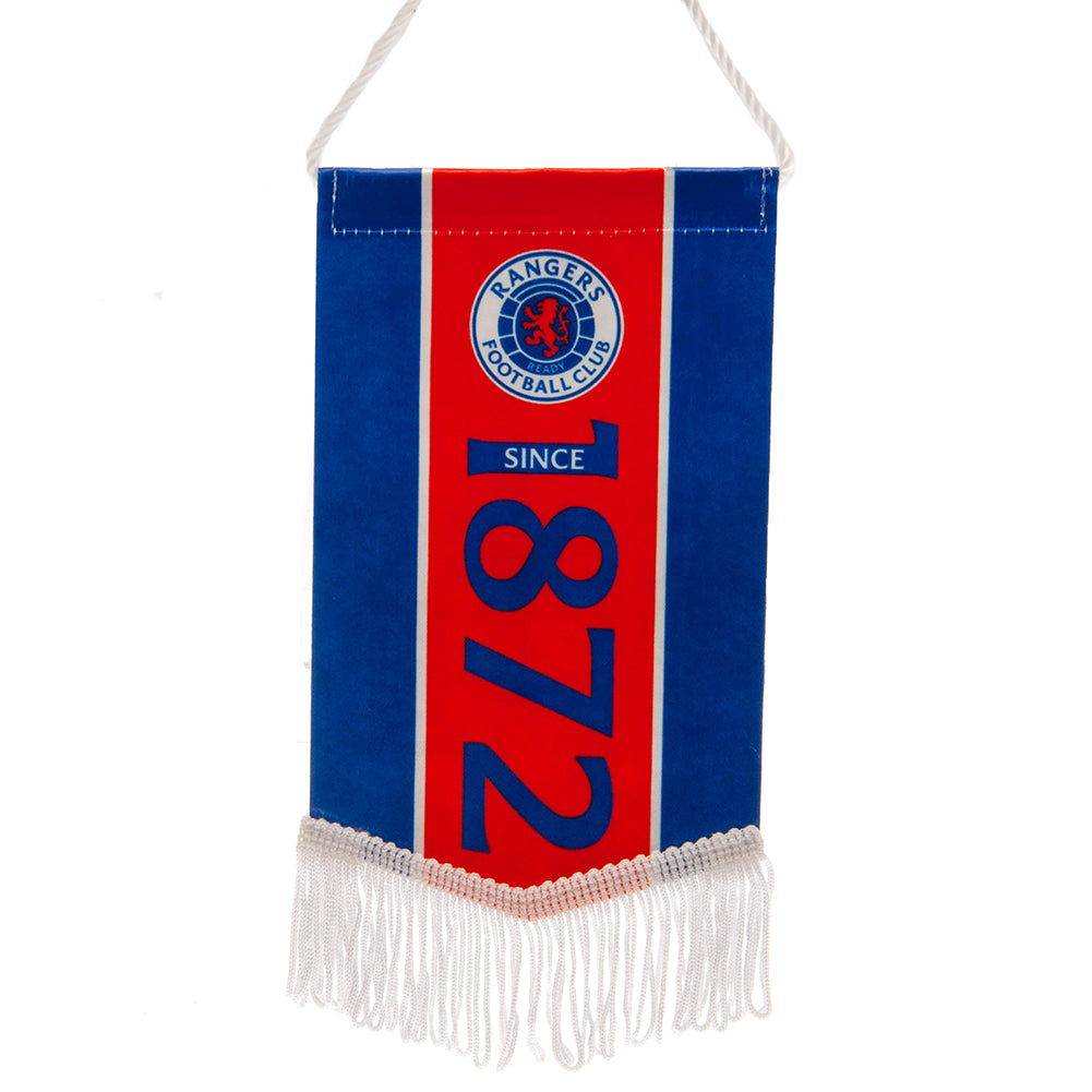 Rangers FC Mini Pennant SN - Official Licensed Product - Flags & Banners at Gift Moments