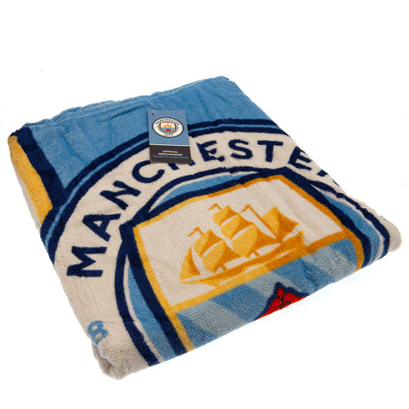 Manchester City FC Kids Hooded Towel - Towels at Gift Moments