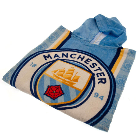 Manchester City FC Kids Hooded Towel - Towels at Gift Moments