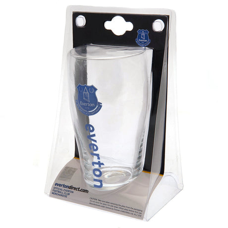 Everton FC Tulip Pint Glass - Glassware at Gift Moments