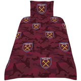 West Ham United FC Single Duvet Set PC - Bedroom at Gift Moments