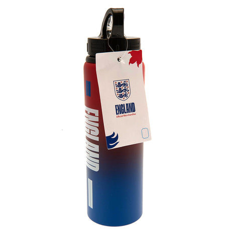 England FA Aluminium Drinks Bottle ST - Water Bottles at Gift Moments