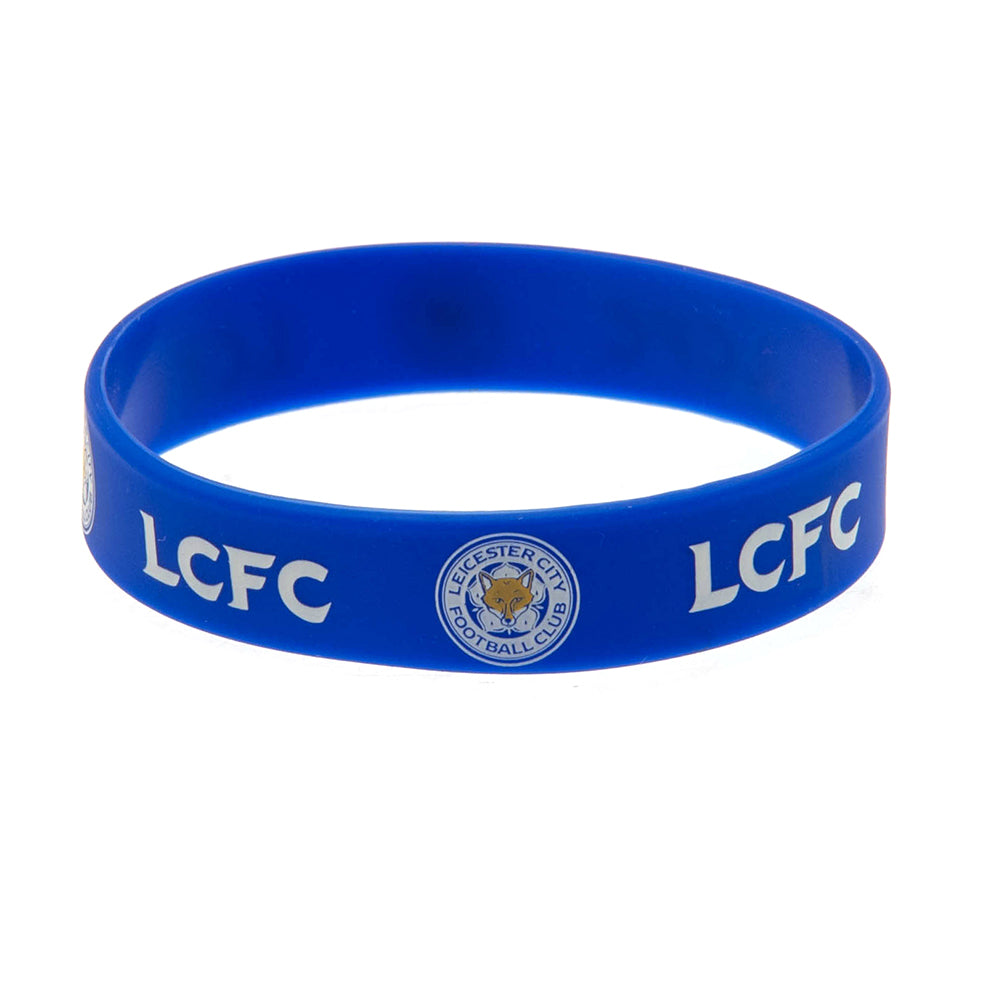 Leicester City FC Silicone Wristband - Accessories at Gift Moments