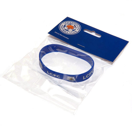 Leicester City FC Silicone Wristband - Accessories at Gift Moments