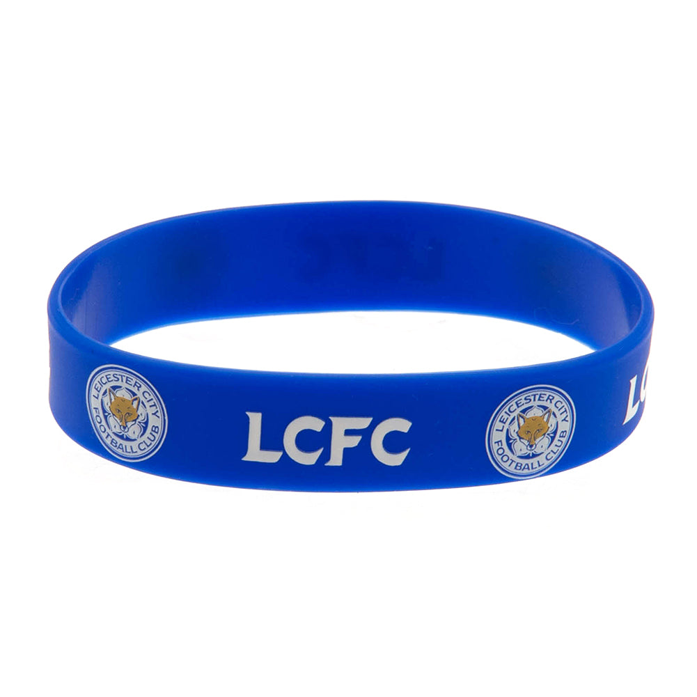 Leicester City FC Silicone Wristband - Accessories at Gift Moments