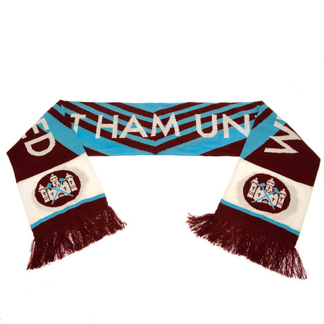 West Ham United FC Retro 1976 Scarf - Scarves at Gift Moments