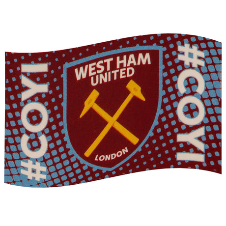 West Ham United FC Flag - COYI - Flags & Banners at Gift Moments