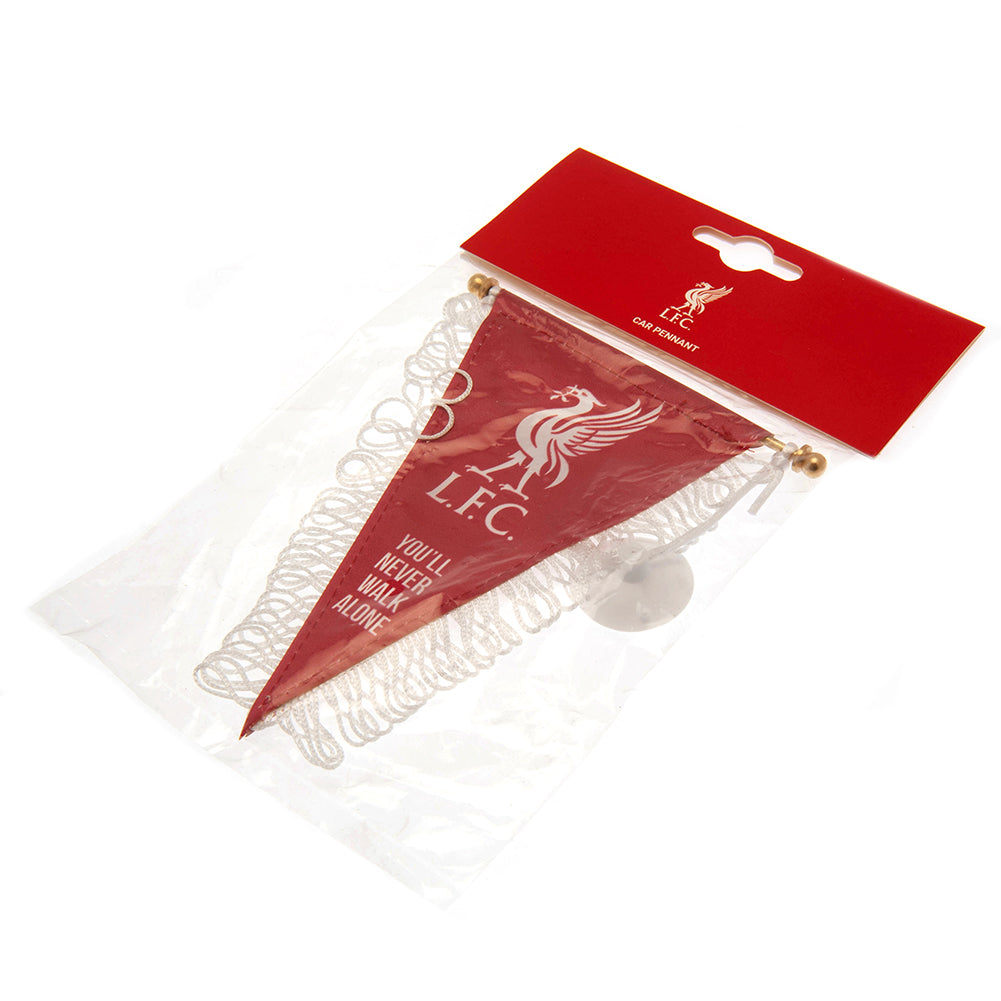 Liverpool FC Mini Pennant with Tassels - Flags & Banners at Gift Moments