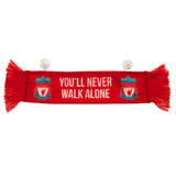 Liverpool FC Mini Car Scarf with Tassels - Scarves at Gift Moments