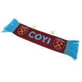 West Ham United FC Mini Car Scarf - Scarves at Gift Moments