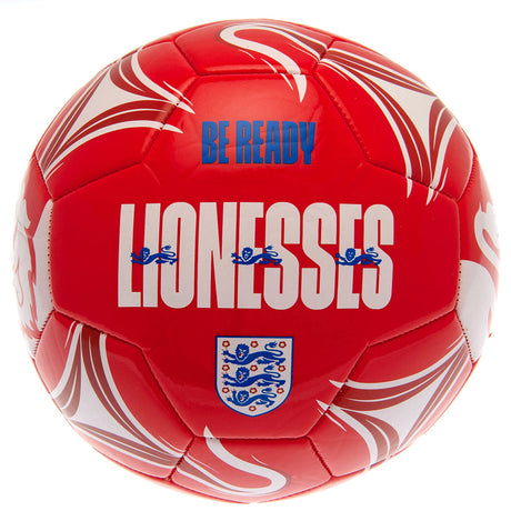 England Lionesses Football - Size 5 PVC with Crest - Balls at Gift Moments