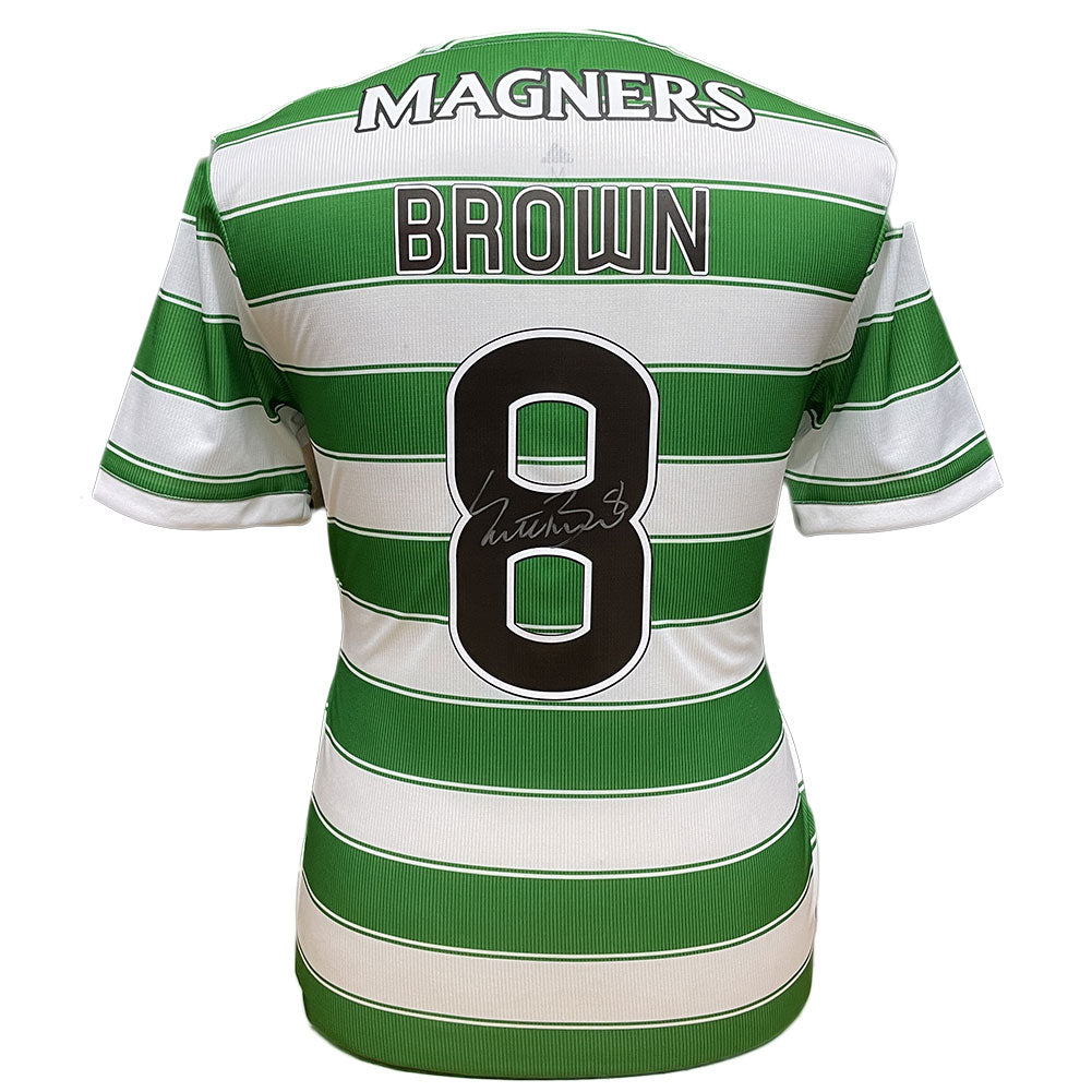 Scott Brown Signed Celtic FC Shirt - Signed Memorabilia at Gift Moments