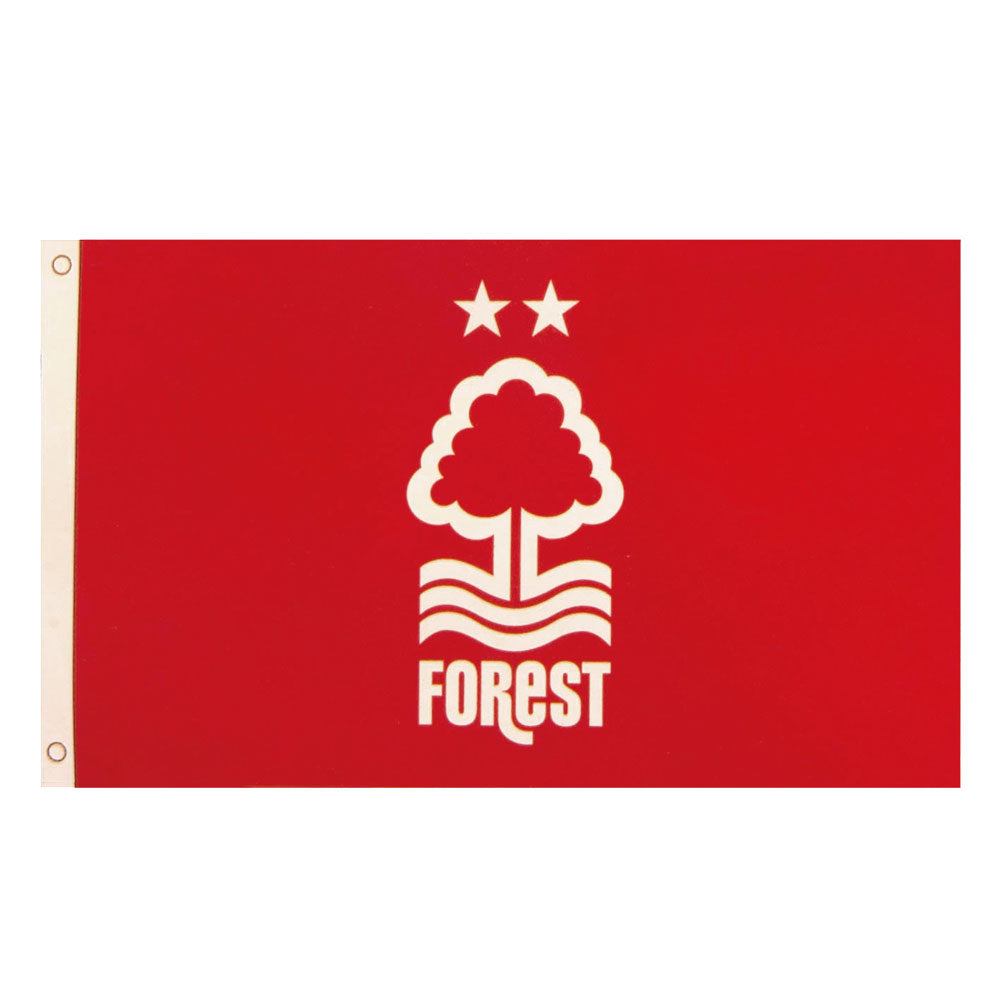 Nottingham Forest FC Flag CC - Large Supporters Flag - Flags & Banners at Gift Moments