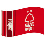 Nottingham Forest FC Flag WM - Full Colour Wordmark Design - Flags & Banners at Gift Moments