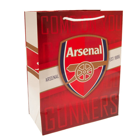 Arsenal FC Colour Gift Bag - Gift Wrap & Bags at Gift Moments