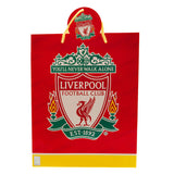 Liverpool FC Crest Colour Gift Bag - Gift Wrap & Bags at Gift Moments