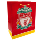 Liverpool FC Crest Colour Gift Bag - Gift Wrap & Bags at Gift Moments