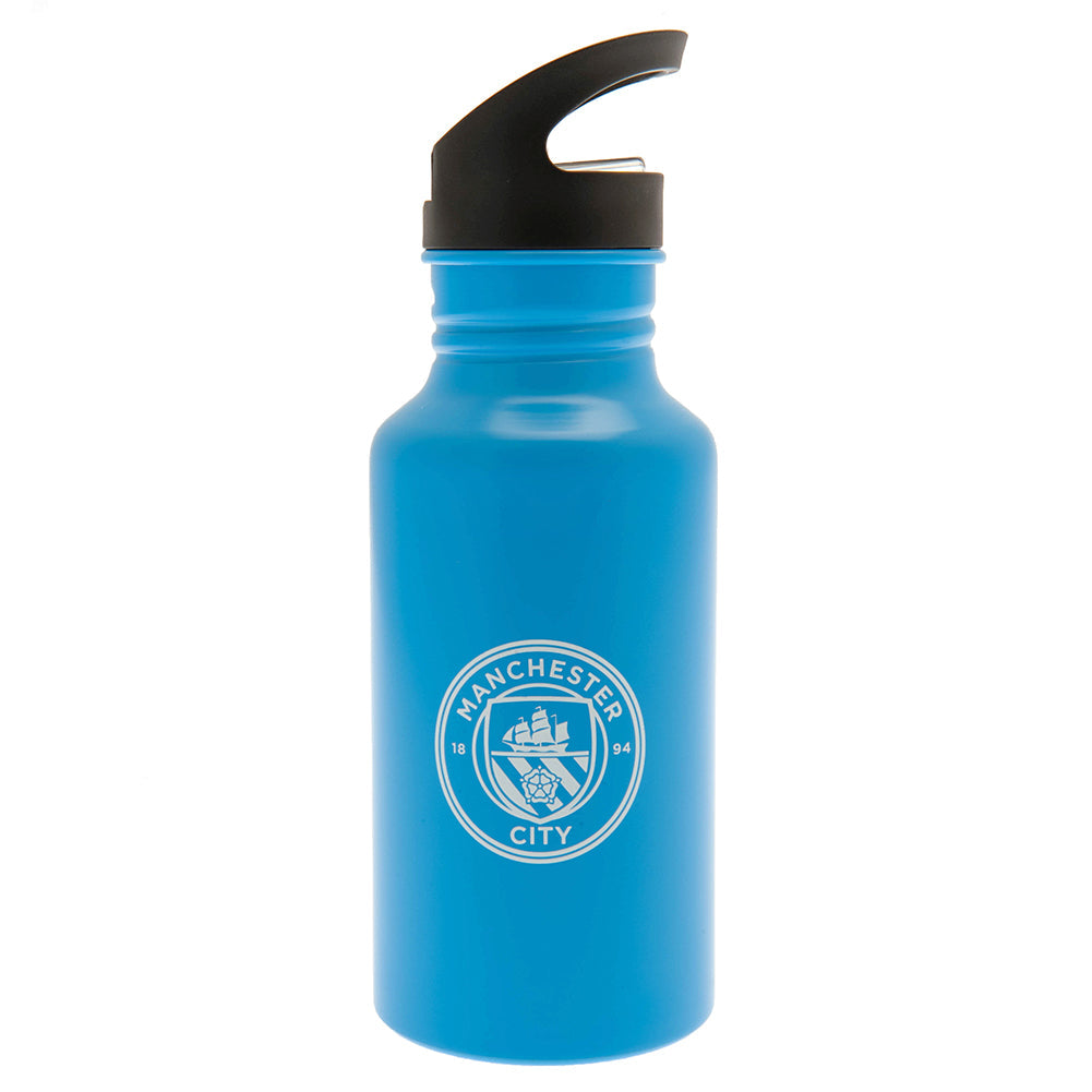 Manchester City FC De Bruyne Aluminium Bottle - Water Bottles at Gift Moments