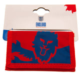 England FA Nylon Wallet - Red with England Lion Crest - Wallets at Gift Moments