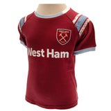 West Ham United FC Shirt & Short Set 6-9 Mths - Baby Clothing at Gift Moments