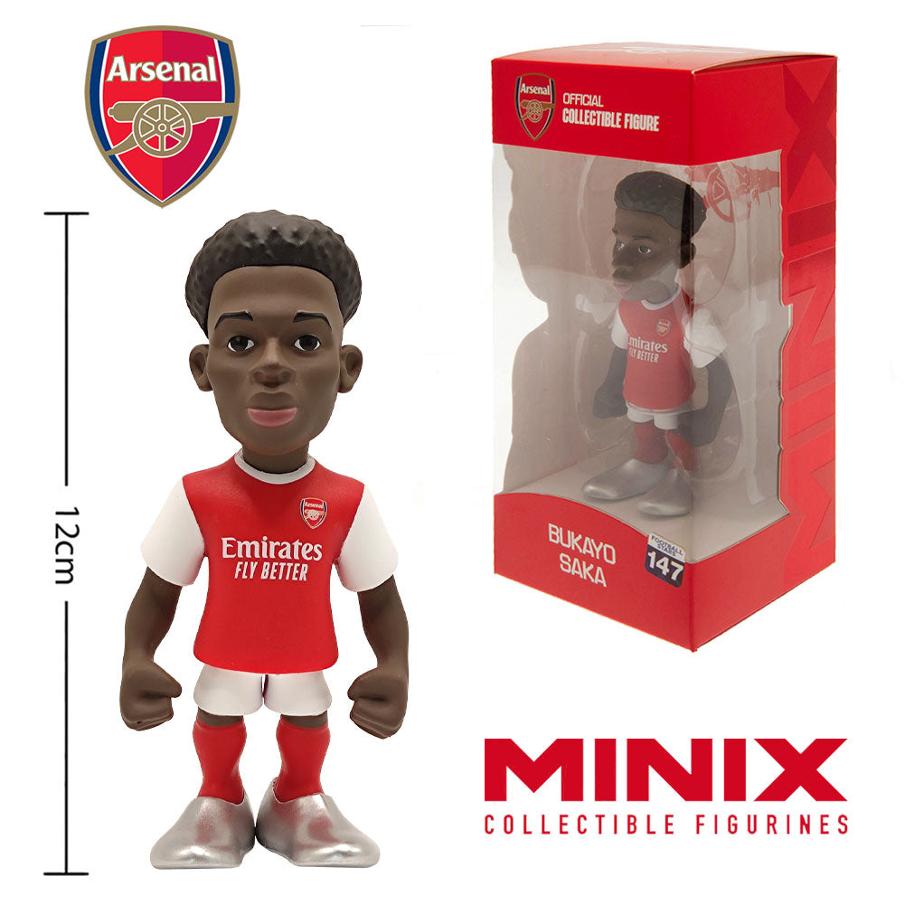 Arsenal FC MINIX Figure 12cm Saka - Bukayo Saka Collectible - Figures & Collectables at Gift Moments