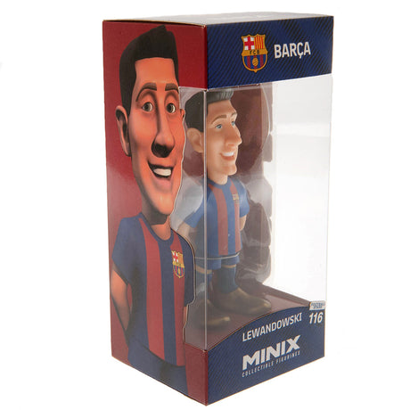 FC Barcelona MINIX Figure 12cm Lewandowski - Figures & Collectables at Gift Moments