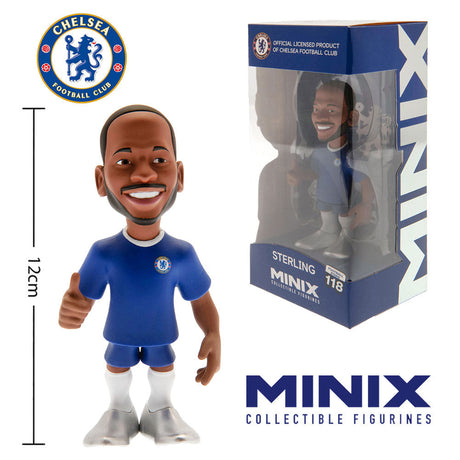 Chelsea FC MINIX Figure 12cm Sterling - Figures & Collectables at Gift Moments