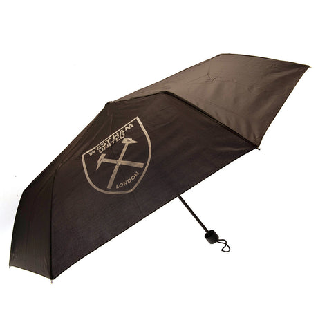 West Ham United FC Compact Umbrella - Accessories at Gift Moments