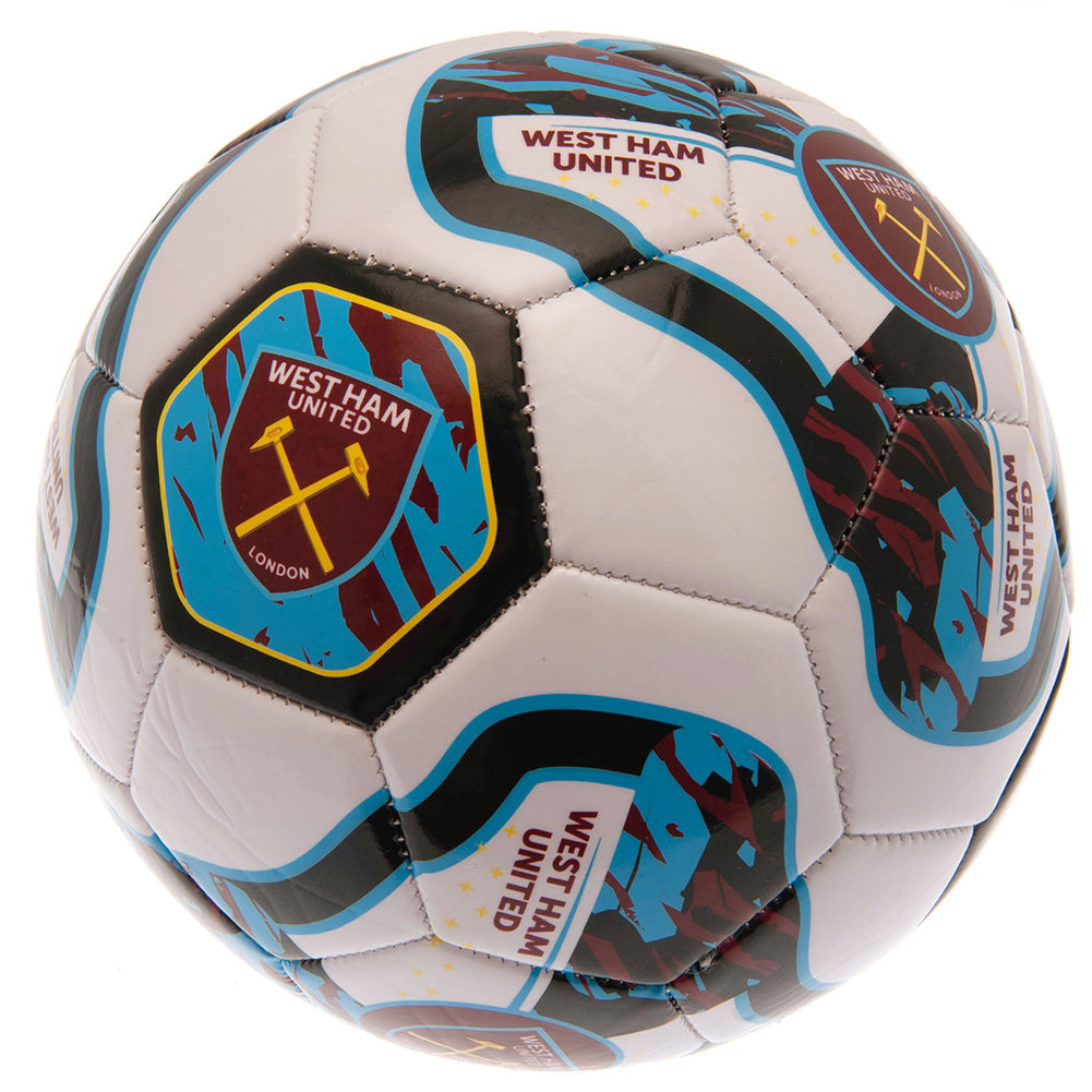 West Ham United FC Claret and Blue Football - Balls at Gift Moments