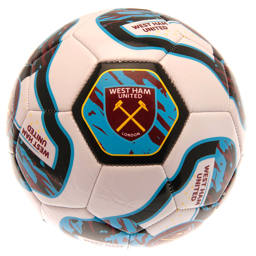 West Ham United FC Claret and Blue Football - Balls at Gift Moments