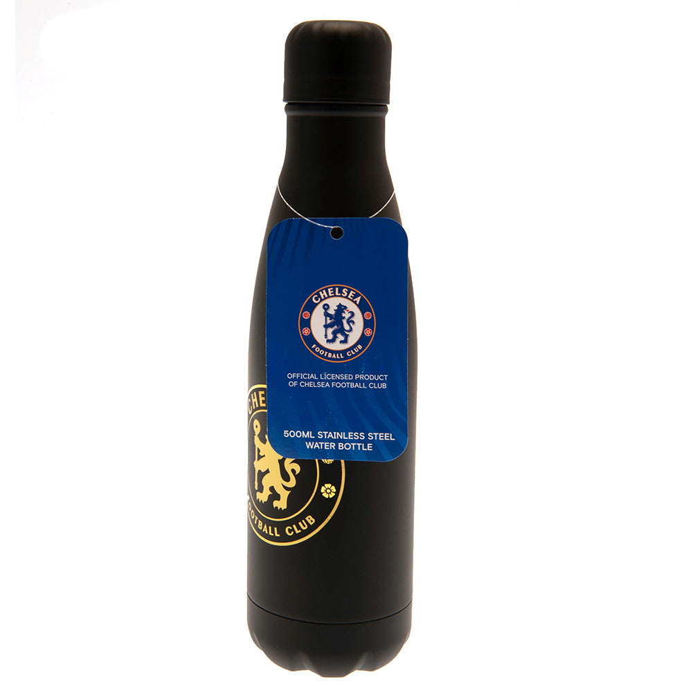 Chelsea FC Stainless Steel Thermal Flask 500ml - Water Bottles at Gift Moments