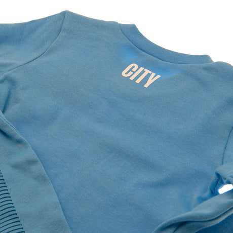 Manchester City FC Home Sleepsuit - Baby Clothing at Gift Moments