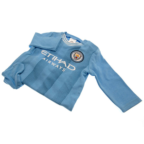 Manchester City FC Home Sleepsuit - Baby Clothing at Gift Moments