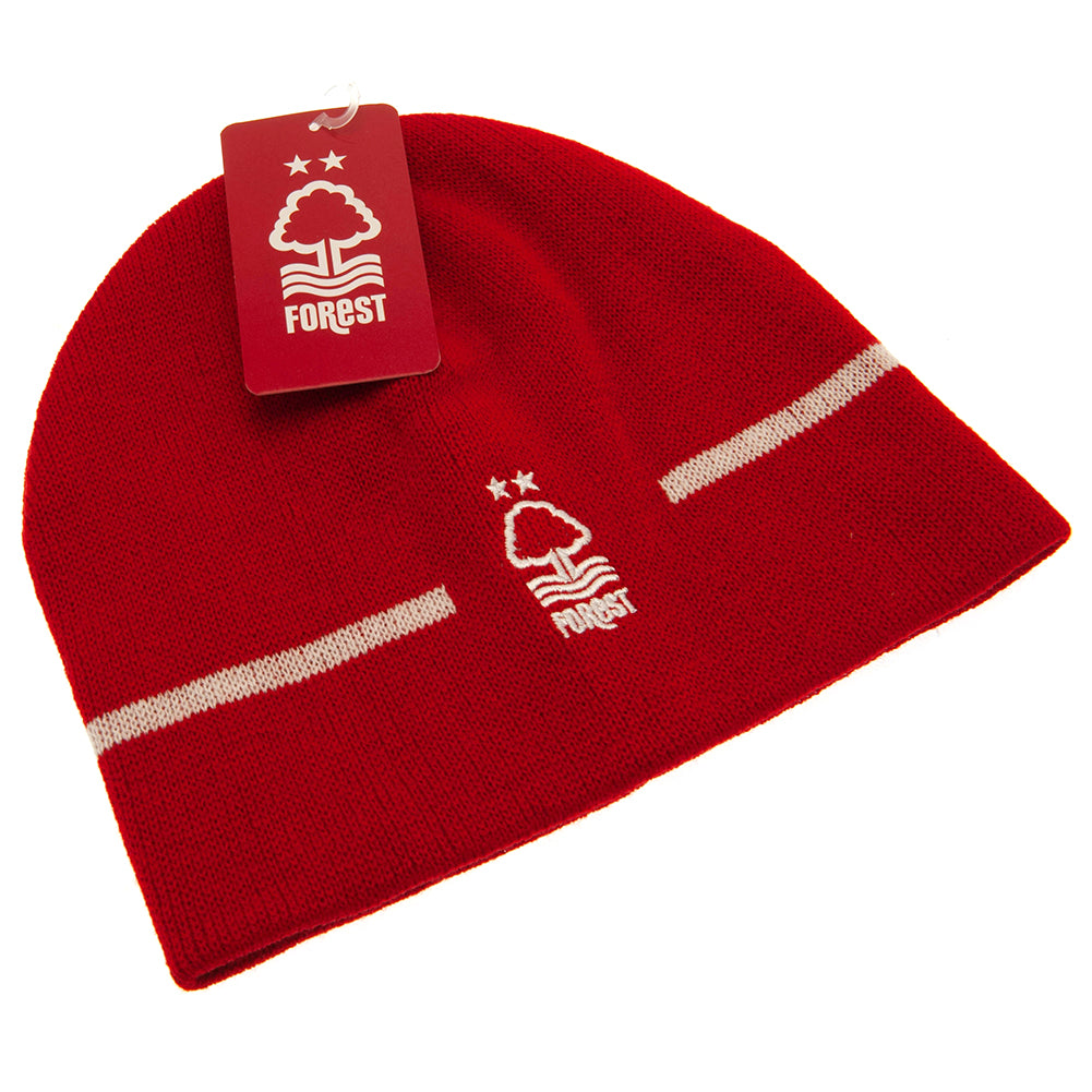 Nottingham Forest FC Knitted Beanie Hat: 3 - Caps & Hats By Nottingham Forest