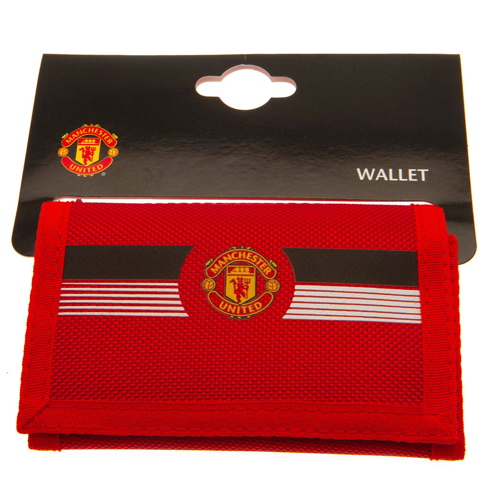 Manchester United FC Ultra Nylon Wallet - Wallets at Gift Moments