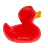 Liverpool FC Bath Time Duck - Red Rubber Duck with Club Crest - Toys at Gift Moments