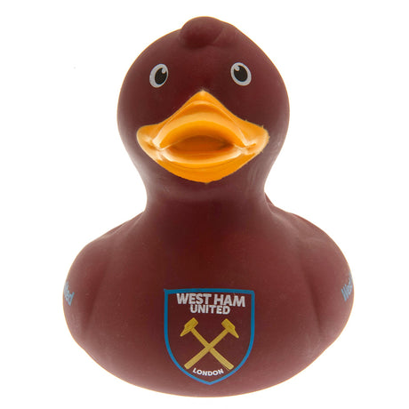 West Ham United FC Bath Time Duck - Toys at Gift Moments