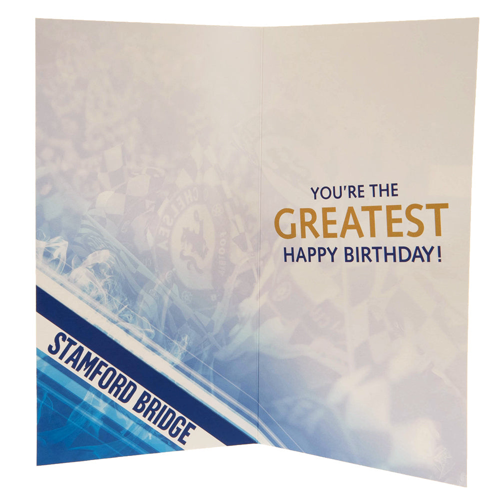 Chelsea FC Dad Birthday Card - Greeting Cards at Gift Moments