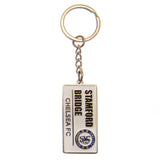 Chelsea FC Embossed Street Sign Keyring - Keyrings at Gift Moments