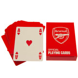 Arsenal FC Executive Playing Cards - Puzzles & Games at Gift Moments