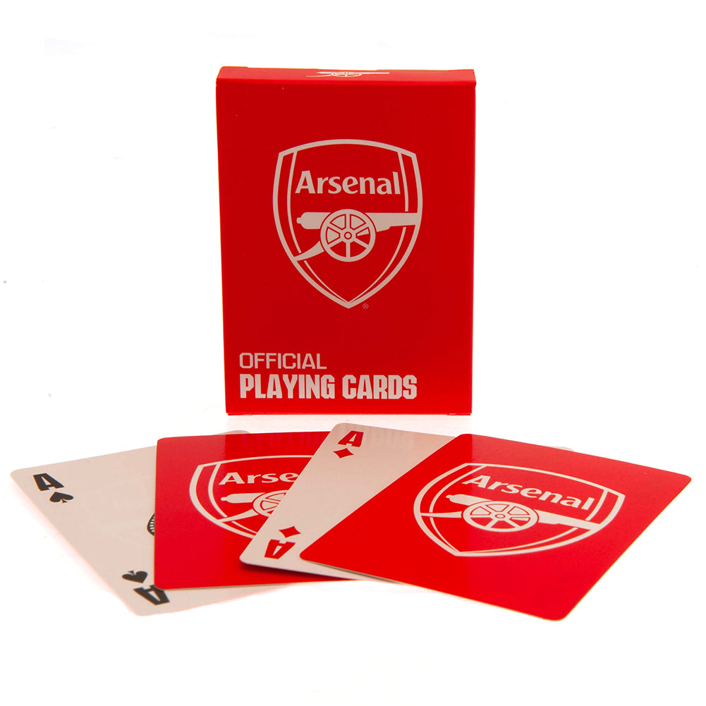 Arsenal FC Executive Playing Cards - Puzzles & Games at Gift Moments