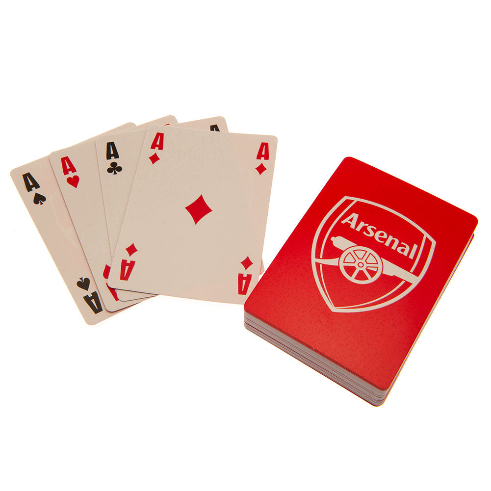 Arsenal FC Executive Playing Cards - Puzzles & Games at Gift Moments